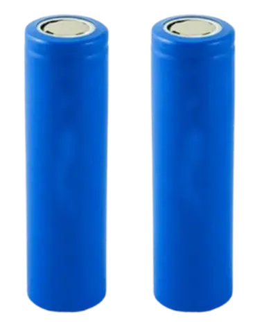 2x 18650 rechargeable batteries