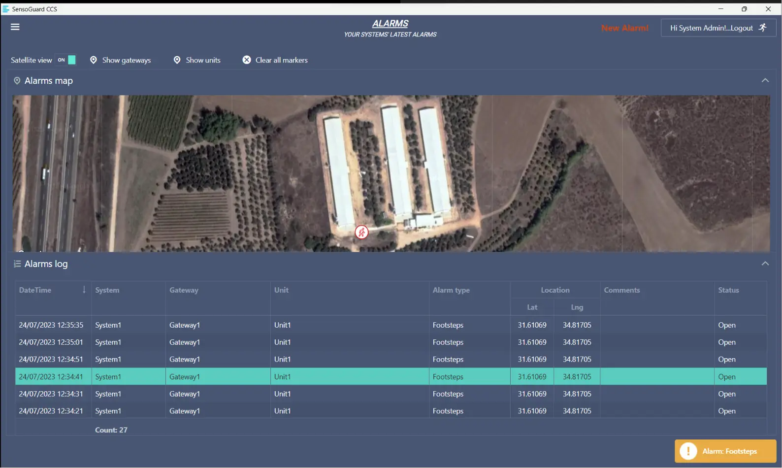 CCS-OnSite control room software