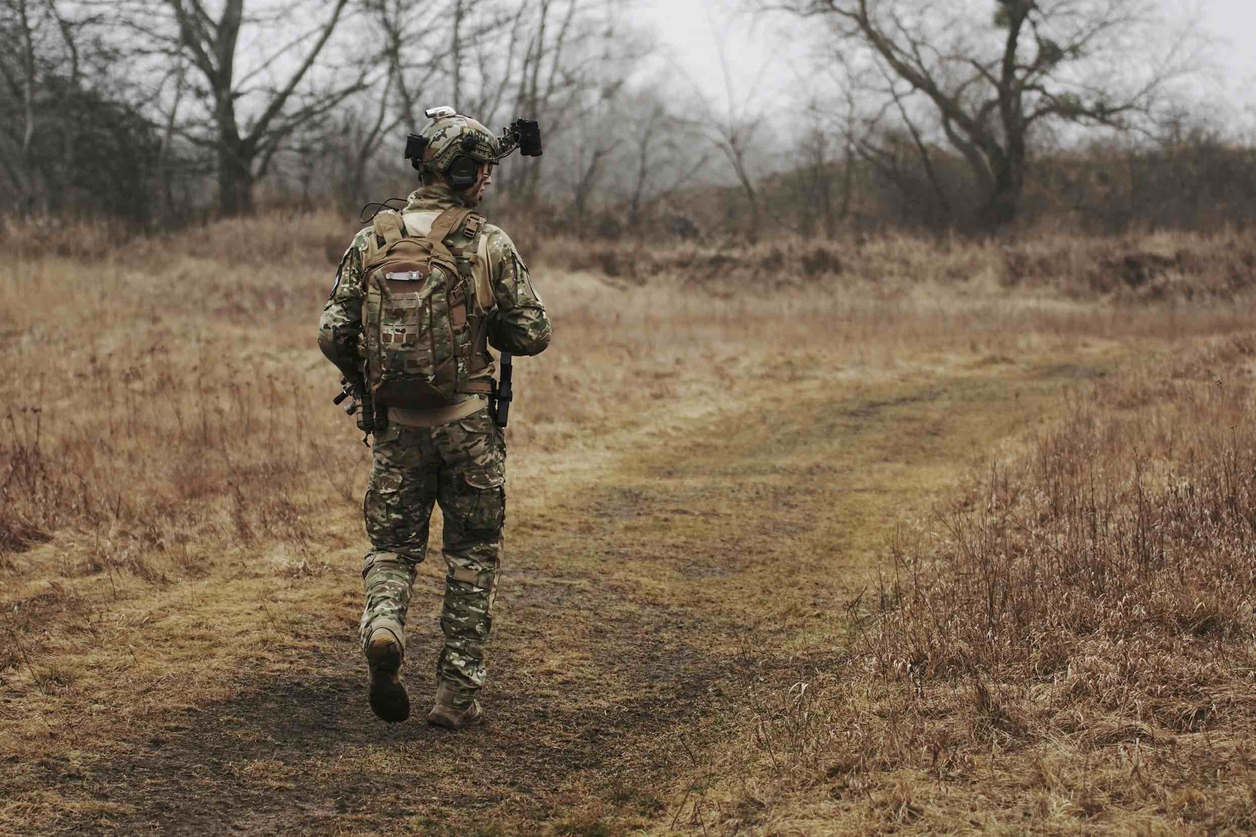 MOSS tactical wireless seismic sensor deployed in the field