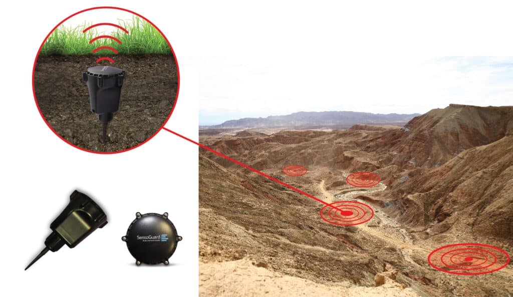 SensoGuard unattended ground sensors system